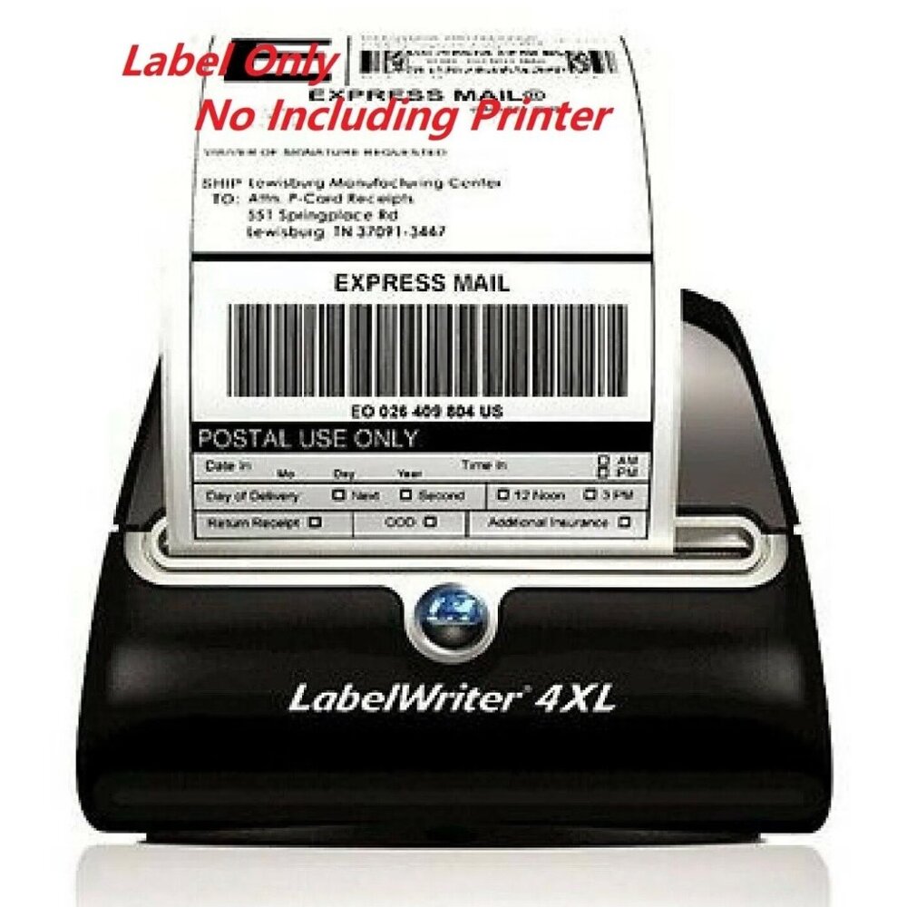 2 Rolls  4x6 Thermal Shipping Label 220/Roll fit Dymo 4XL 1744907